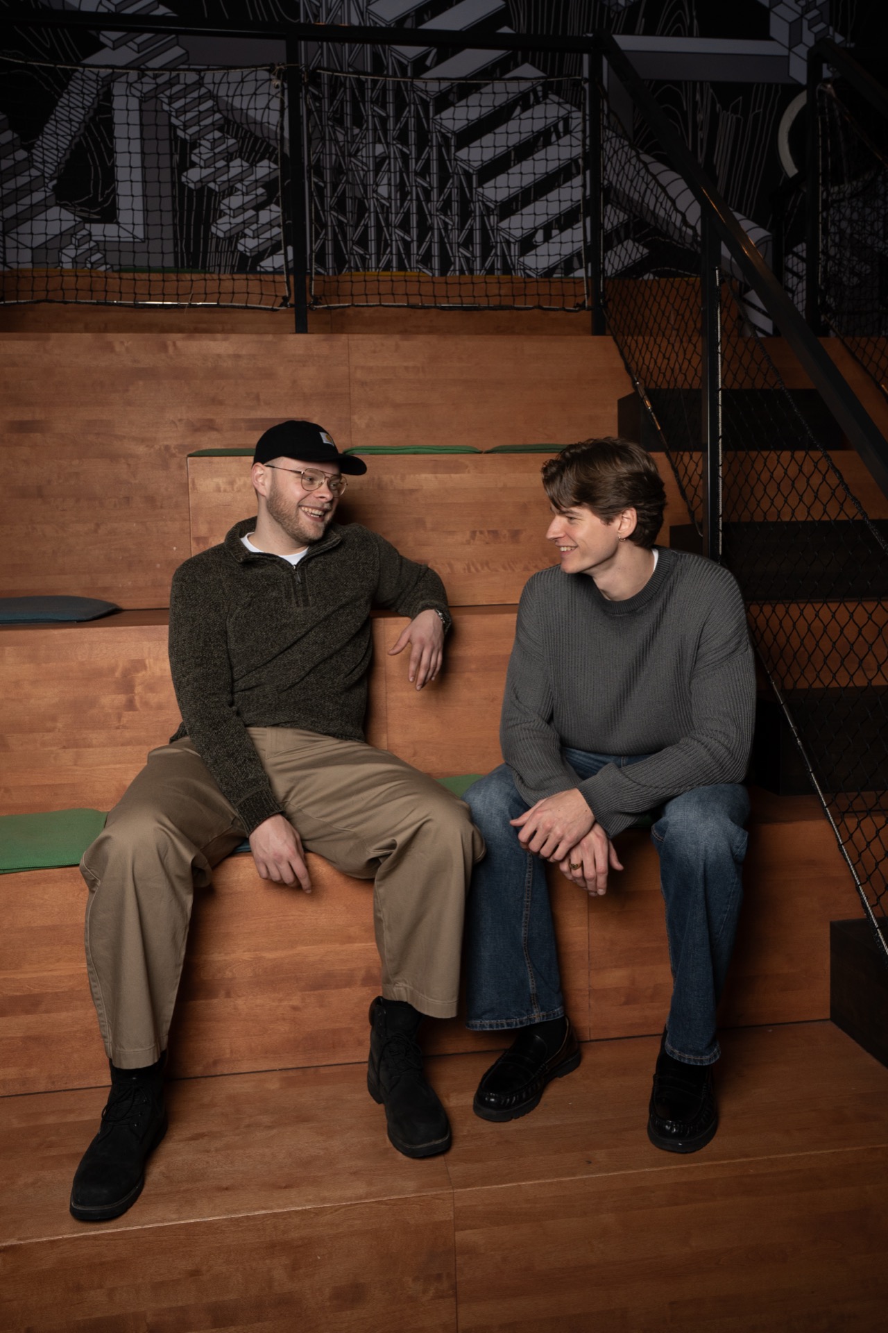A coffee conversation